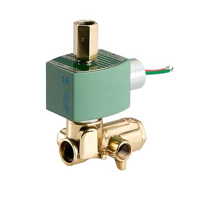 2030220 Solenoid Valve – ASCO 8345H003V, 1/4" NPT, 4-Way, Viton, 120 VAC 60 Hz