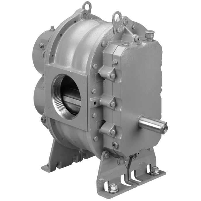 1091007 Positive Displacement Blower 47 Urai (P/N 65110020) Universal Configuration Inlet/Outlet 3" Fnpt 7 Psig 14"Hg